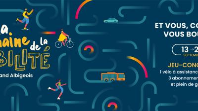 Semaine de la mobilité 2025 - Concours photo - Bandeau