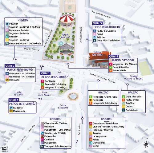 image plan departs centre ville