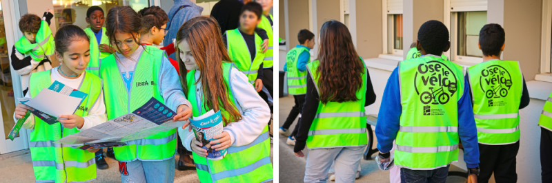 Opération "À vélo fais-toi bien voir !" Opération "À vélo fais-toi bien voir !"